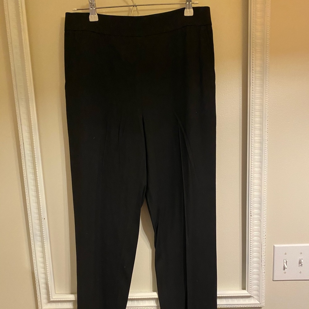 Vince black trousers